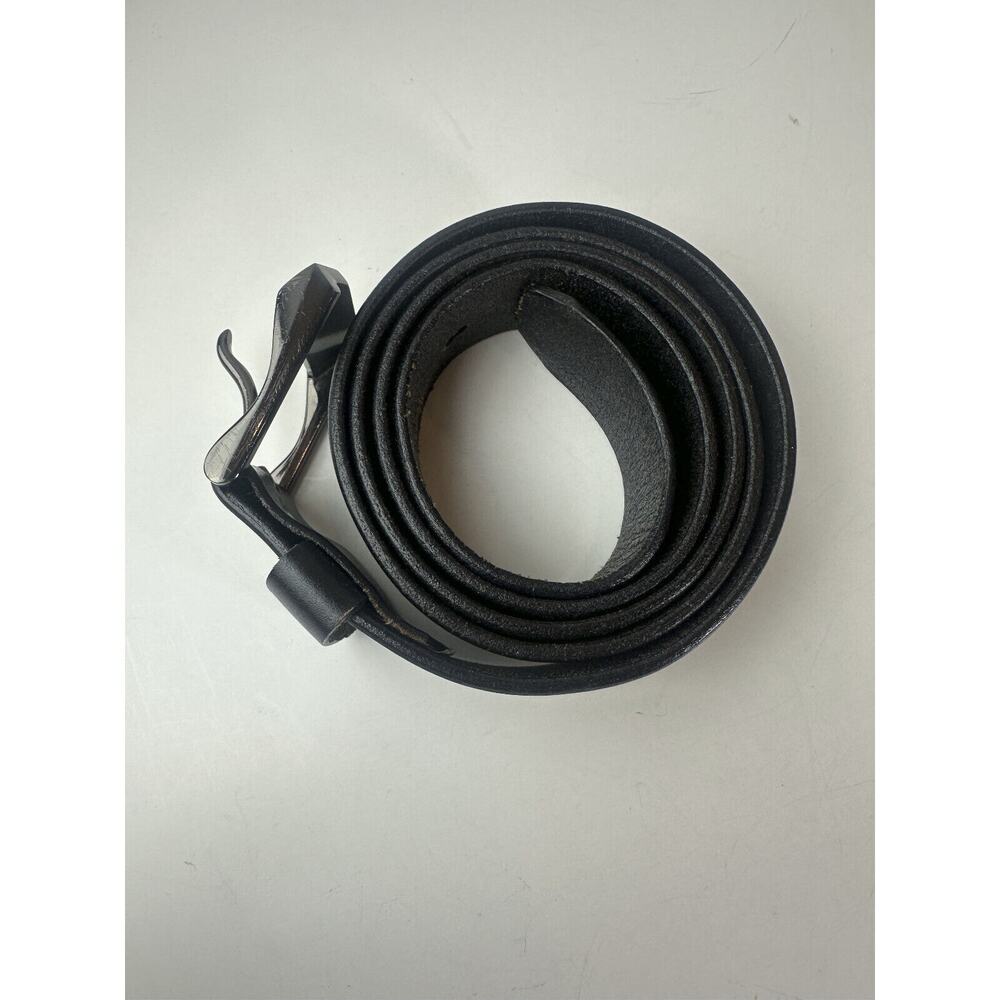 Levi's 100% Genuine Leather Belt in Smooth Leather Black 17LV0204 Men's Size 44 - Picture 11 of 14